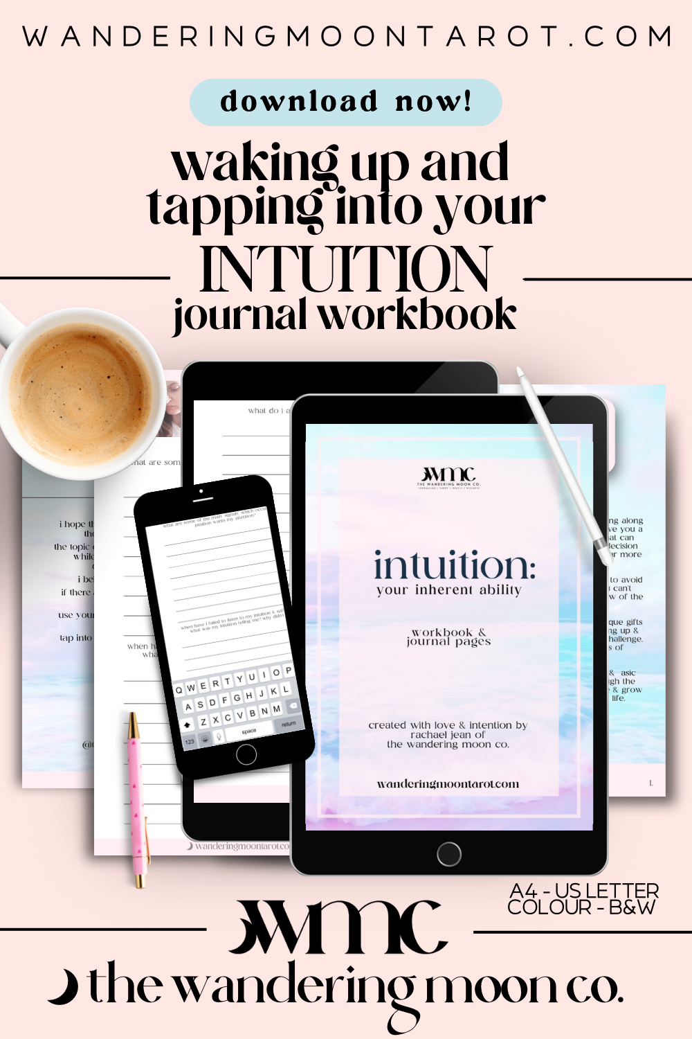 spiritual journal: intuition spirituality planner & workbook | PDF