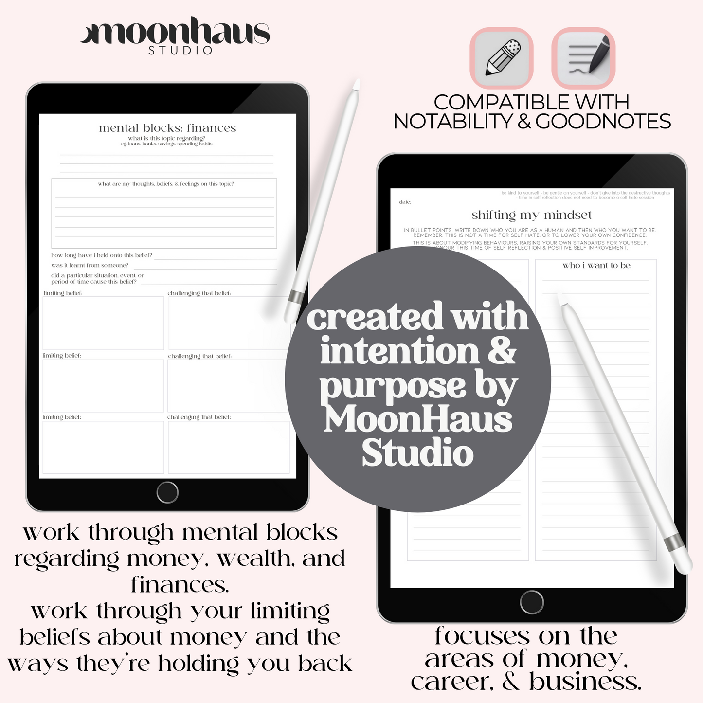 financial & money manifestation planner journal PDF