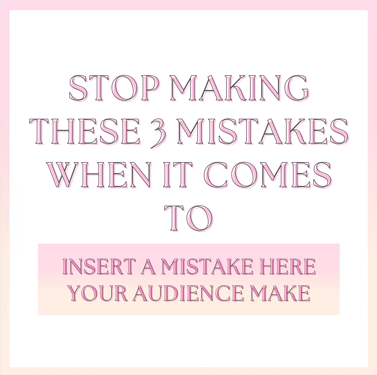 100 canva templates - feminine instagram posts for niche business