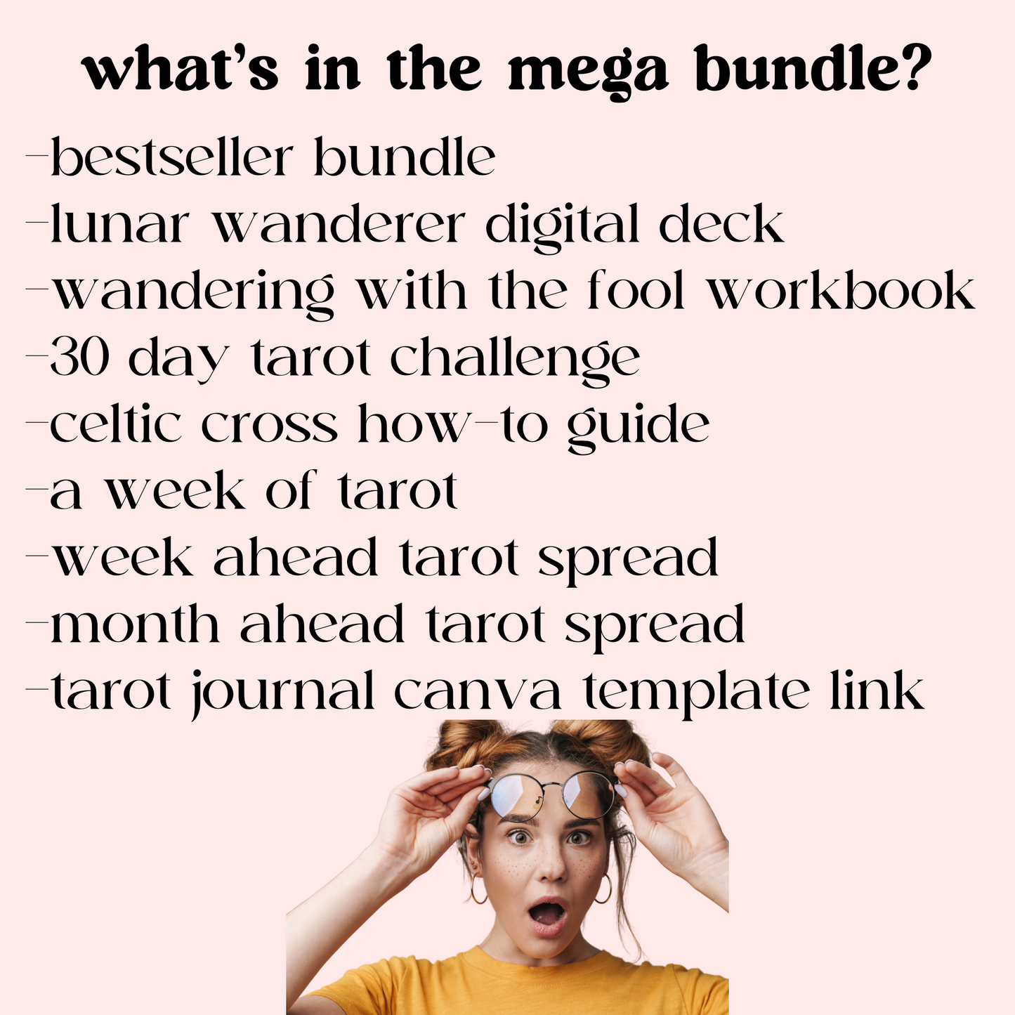 mega tarot bundle set - tarot cheat sheets, tarot readings, workbooks, journals, tarot spreads, digital tarot decks