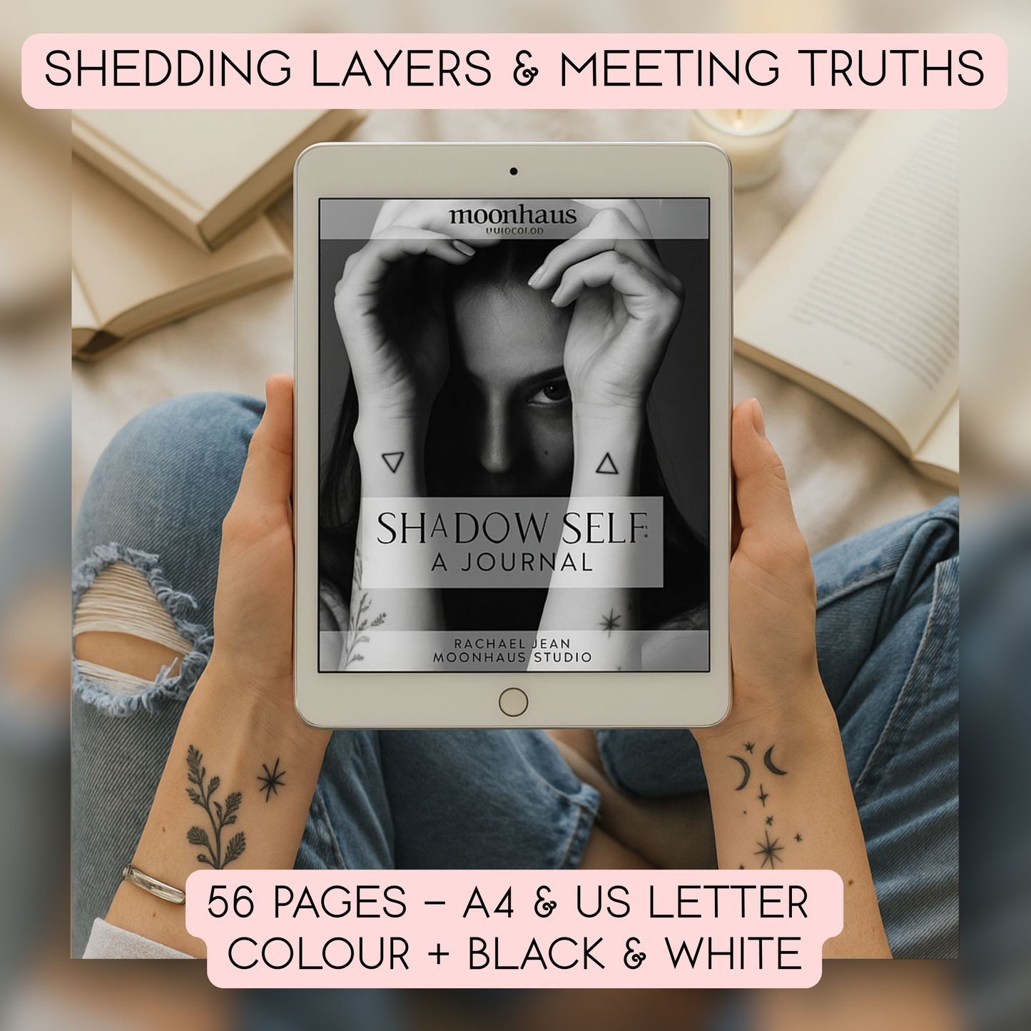 Shadow Work Guidebook Journal: In-Depth Printable and Digital PDF for Self-Discovery, Healing and Recovery | Guided Workbook, Goodnotes and Notability