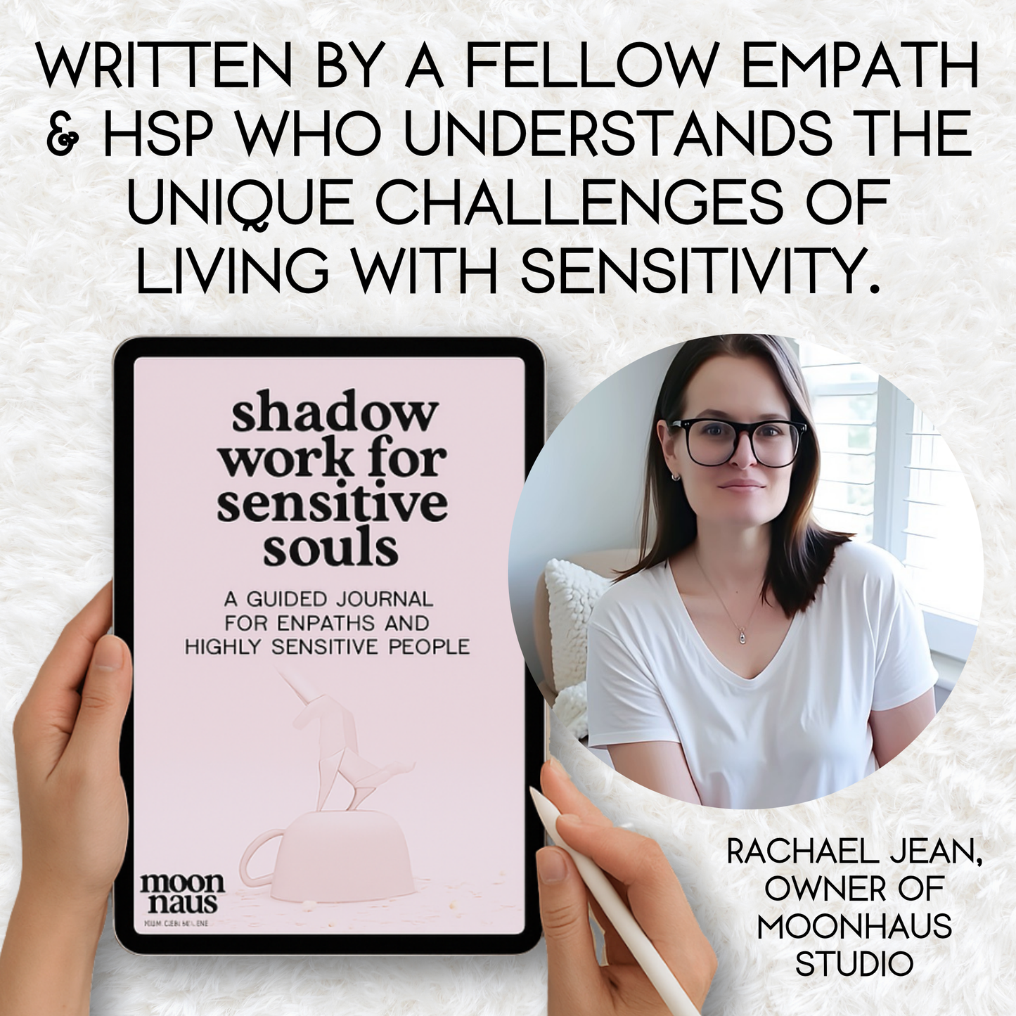 shadow work journal for empaths and highly sensitive people - guidebook, journal and workbook across 60 pages | printable digital PDF | for inner child work and trauma healing