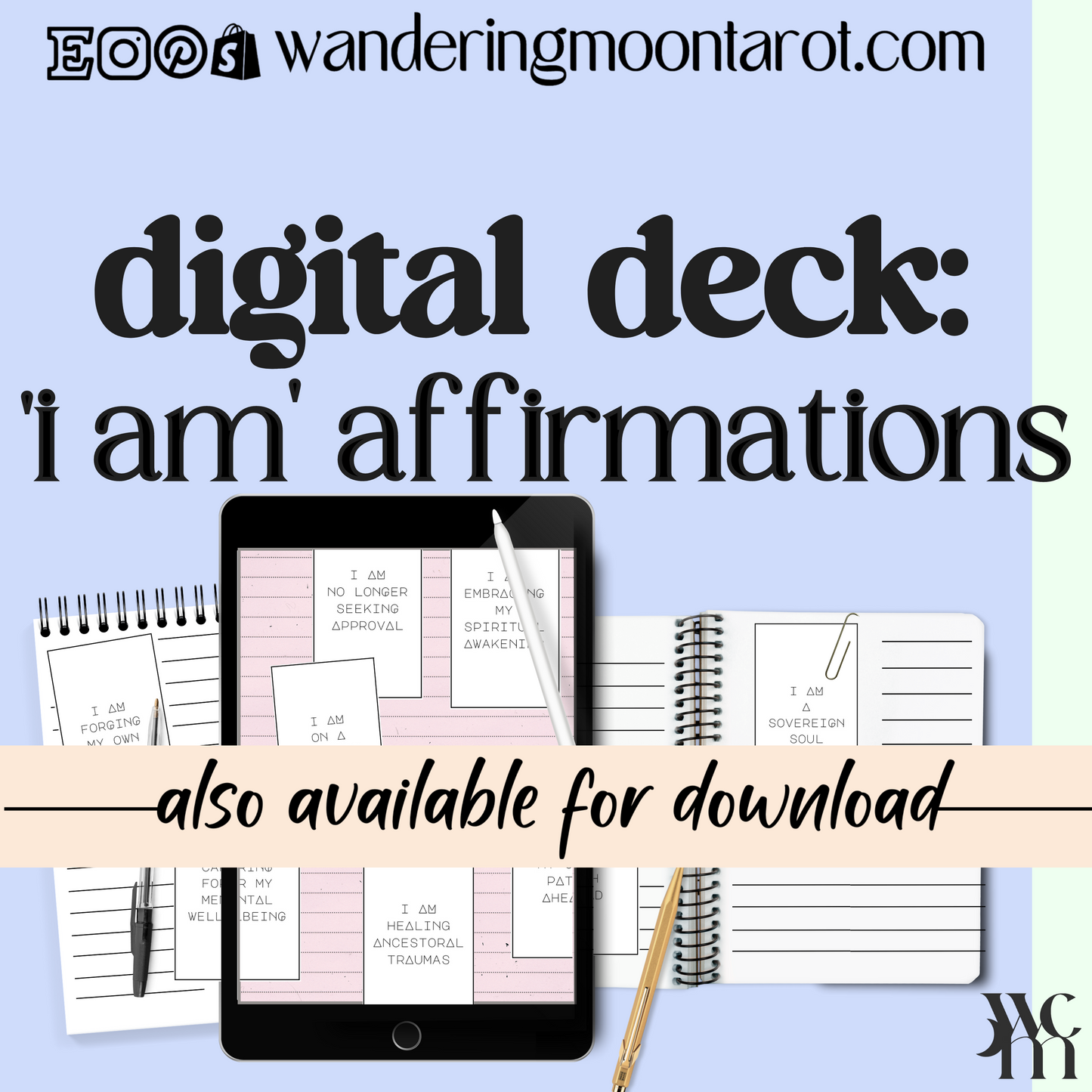 Tarot cards and Numerology cheat sheet - Reference guide PDF - Instant access - Learn Numerology