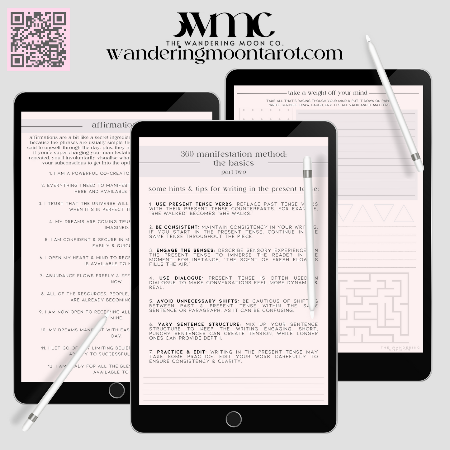 free download: 369 manifestation guided journal e-book | manifest PDF printable