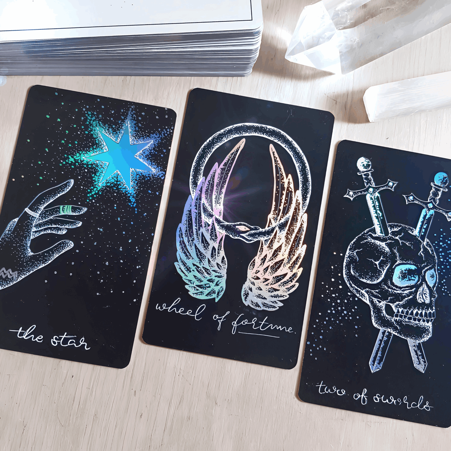cards from the midnight sky tarot deck