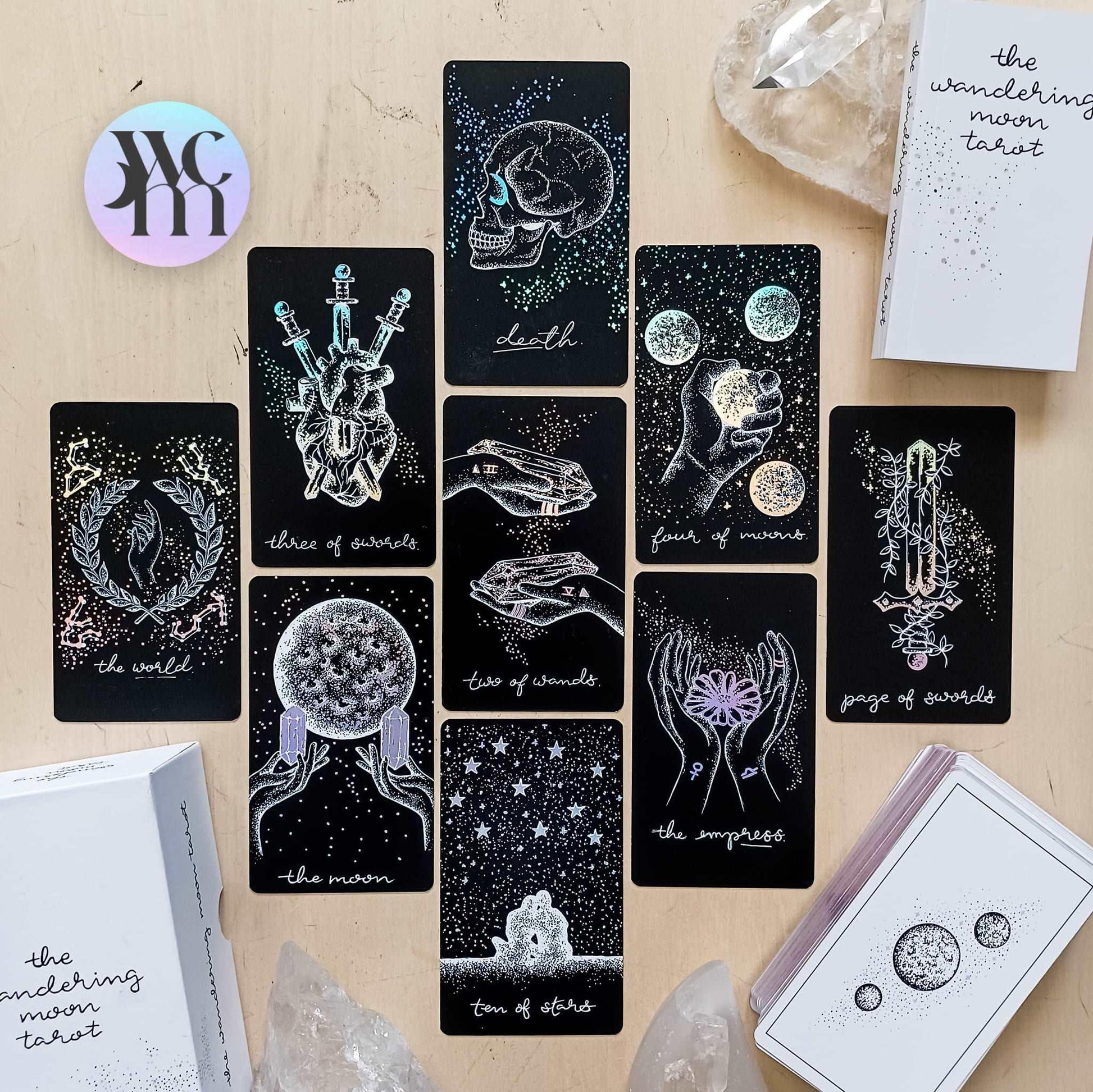 cards from the midnight sky tarot deck