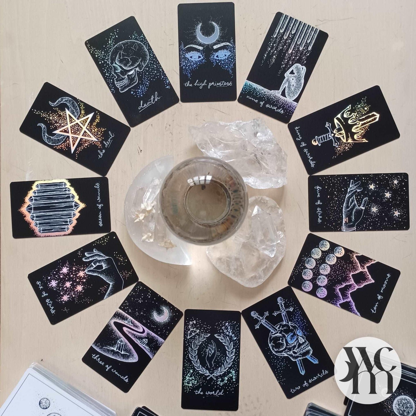 cards from the midnight sky tarot deck