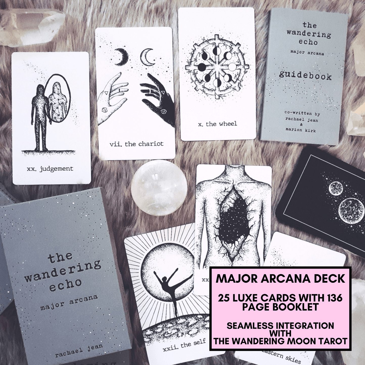 The Wandering Echo major arcana deck - The Wandering Moon Co.