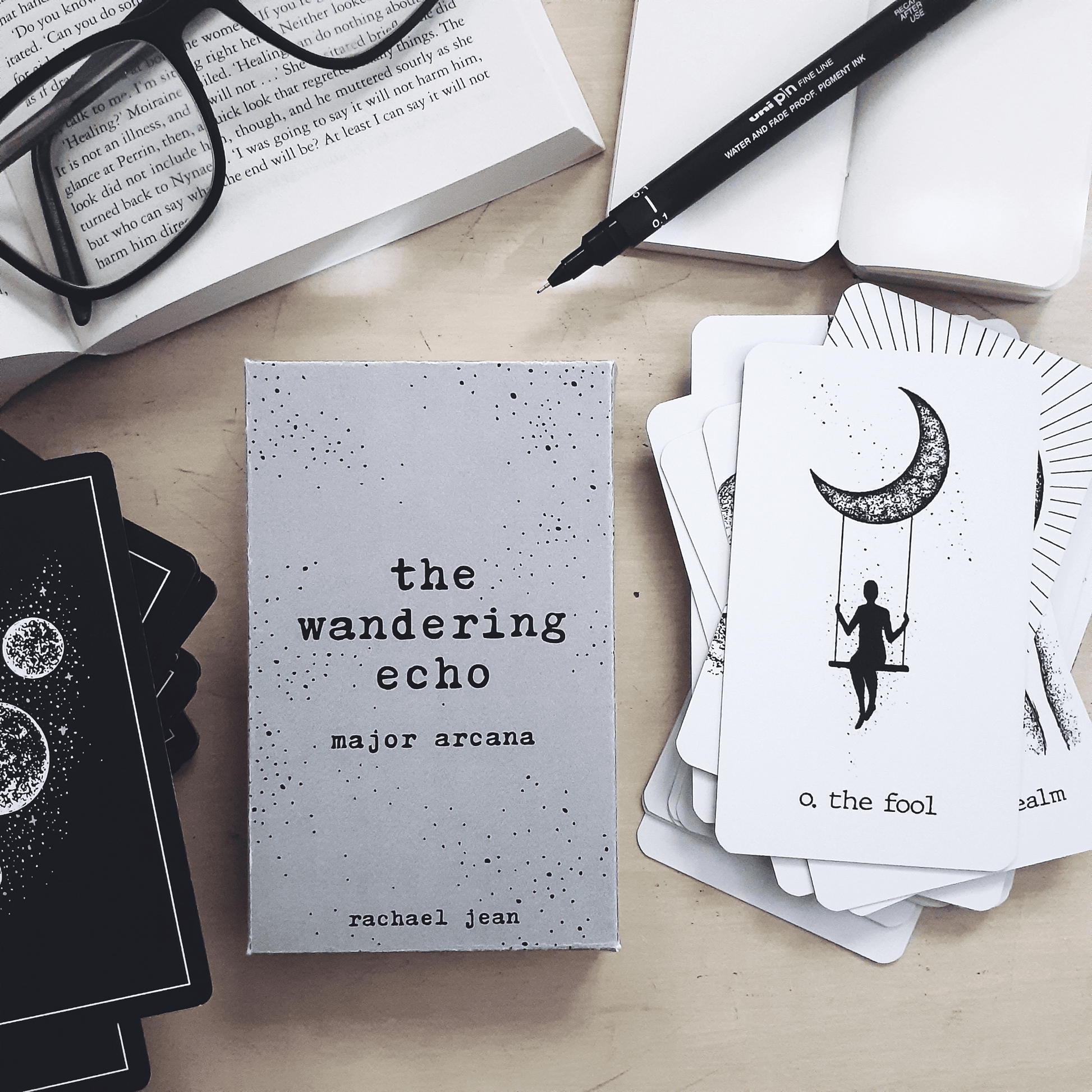 The Wandering Echo major arcana deck - The Wandering Moon Co.