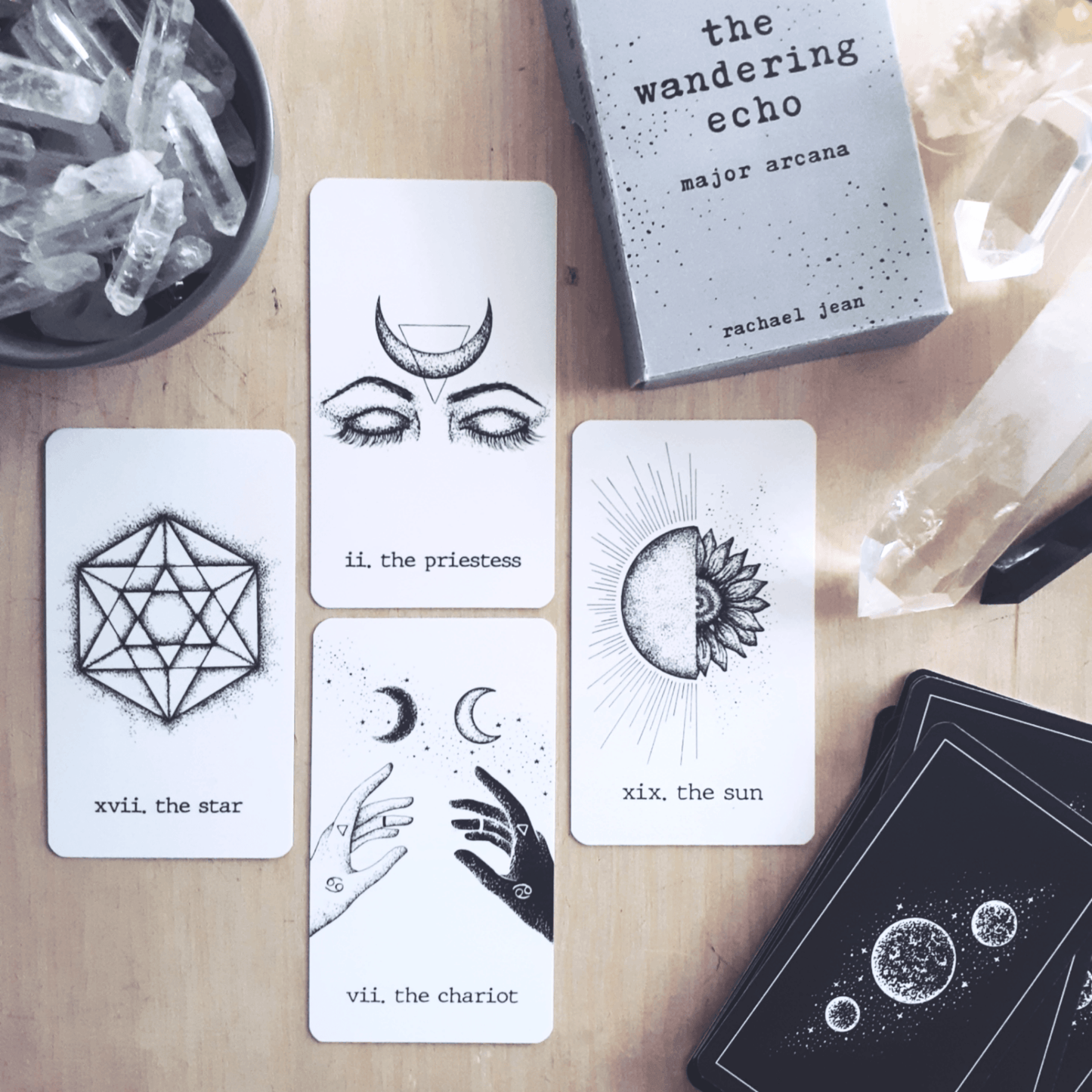 The Wandering Echo major arcana deck - The Wandering Moon Co.