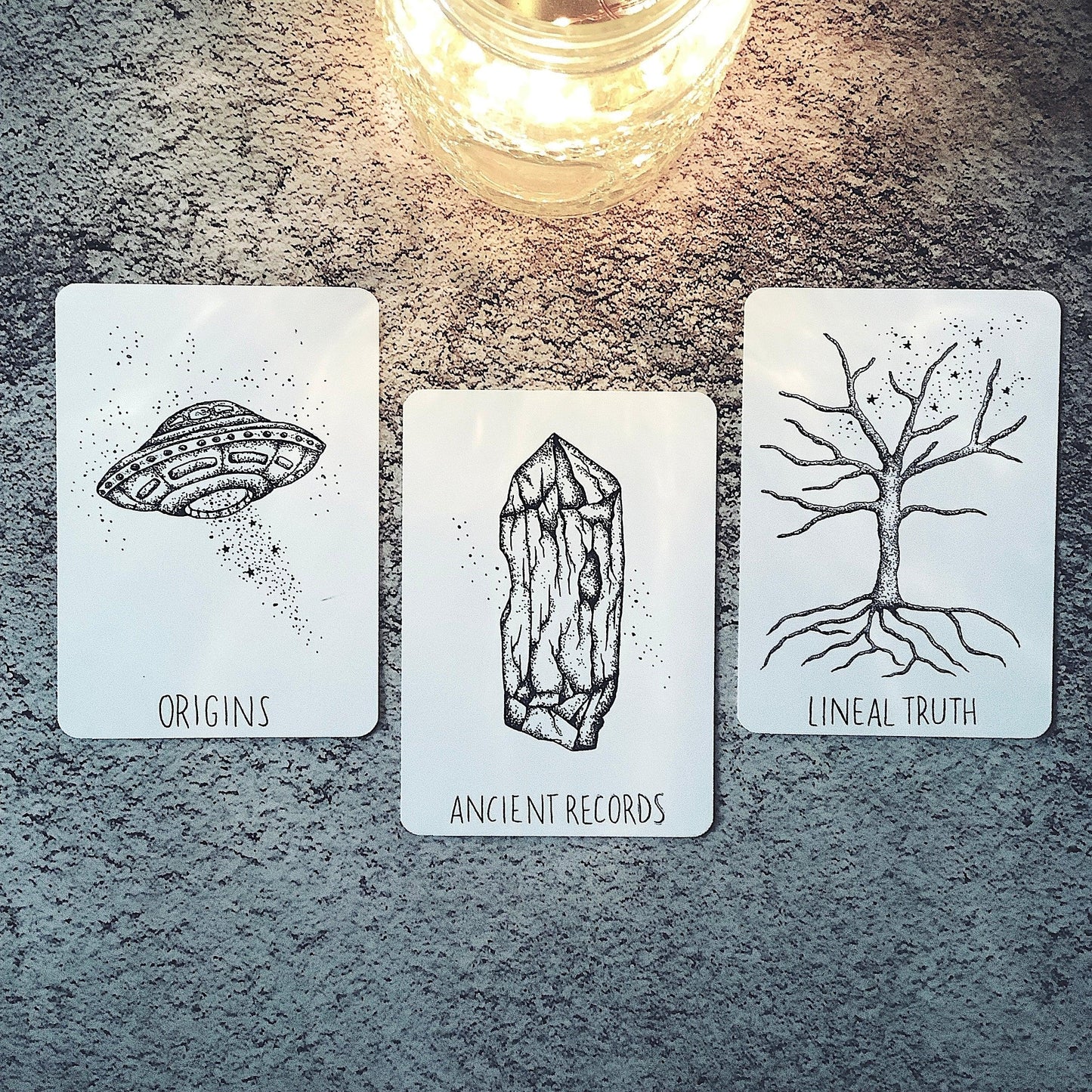 the wandering soul oracle with guidebook | indie oracle tarot card deck |oracle card reading | hand illustrated oracle cards - The Wandering Moon Co.