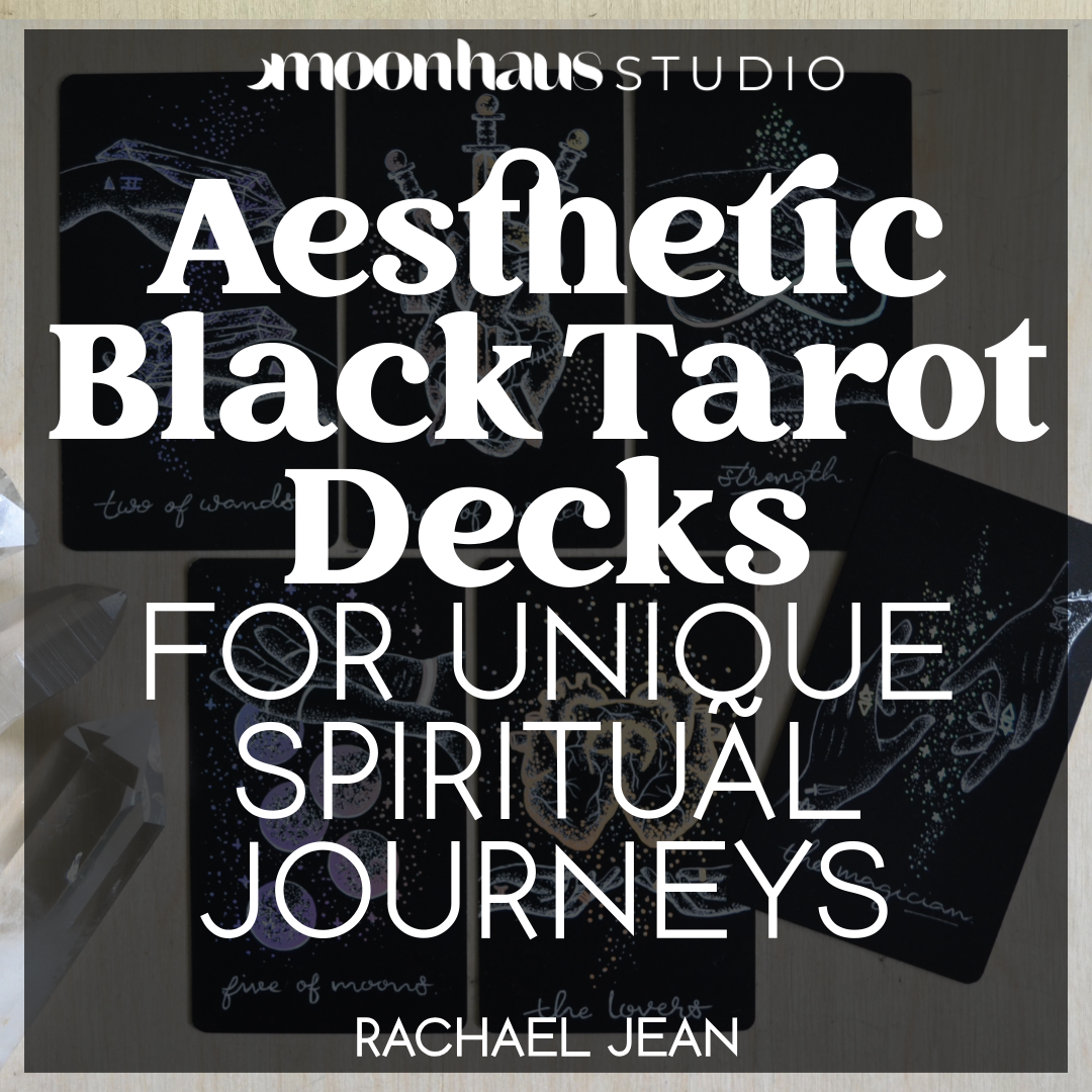 Aesthetic Black Tarot Decks for Unique Spiritual Journeys