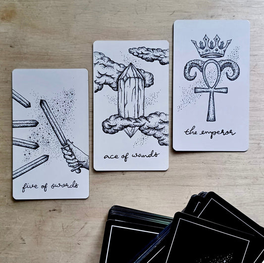 Explore Hand-Drawn Indie Tarot Decks with Guidebooks