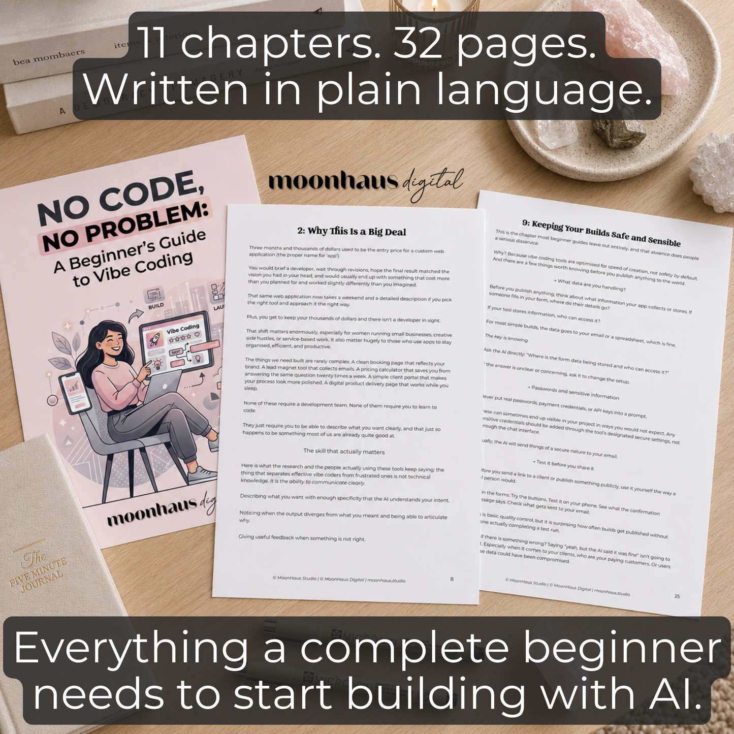 Vibe Coding and Prompt Engineering Ebook Bundle | AI Prompts | ChatGPT Claude Guide | Digital Download