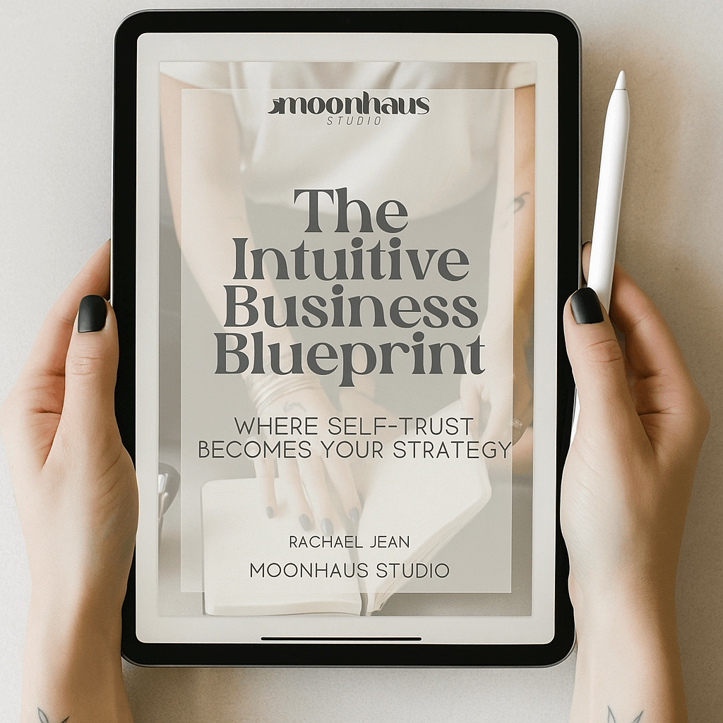 The Intuitive Business Blueprint PDF (( USE CODE AMANDA2 ))  Spiritual Small Business Ebook | Intuition Guided Booklet
