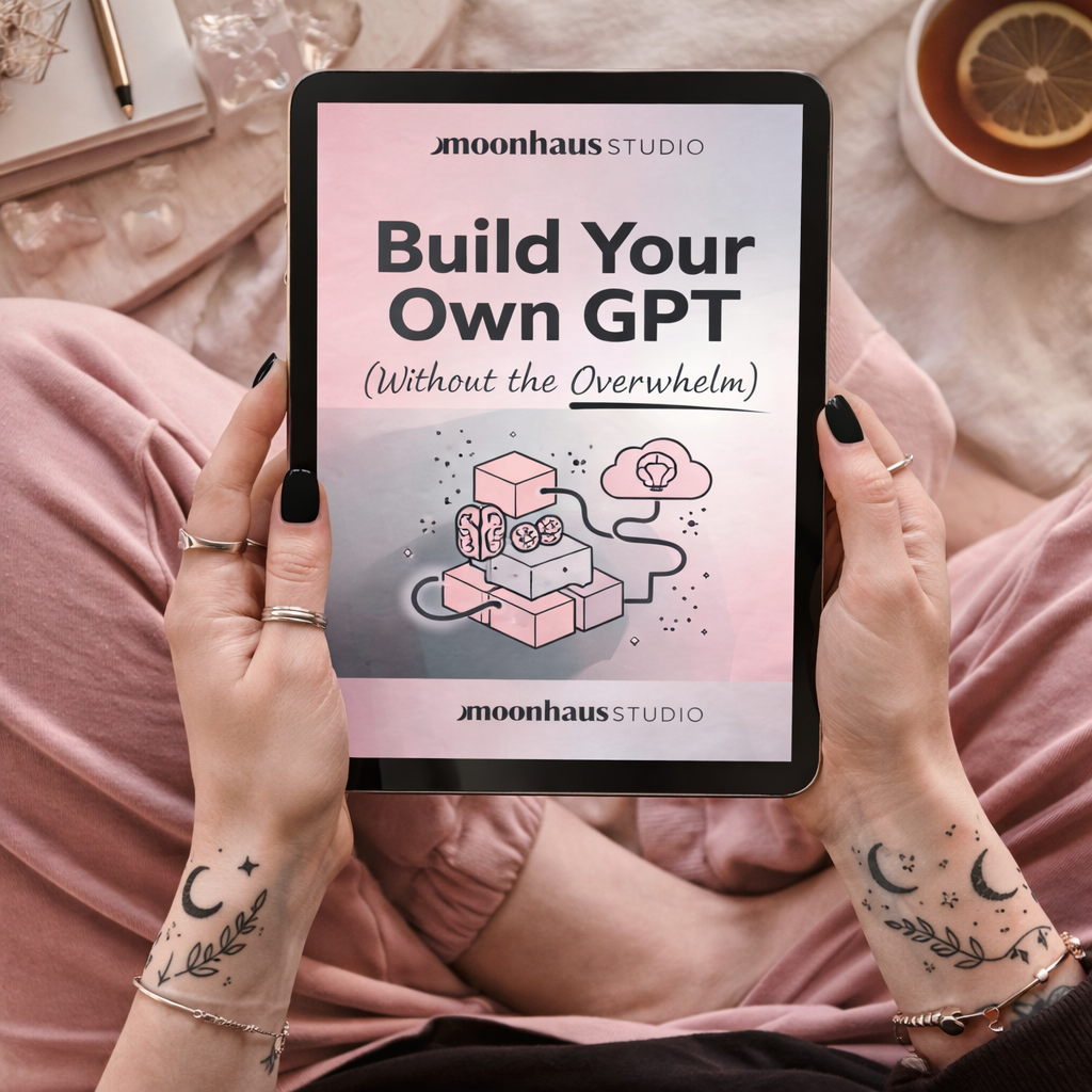Custom GPT Guide | Build Your Own AI Tool, Digital Product Content Creator, Printable Ebook