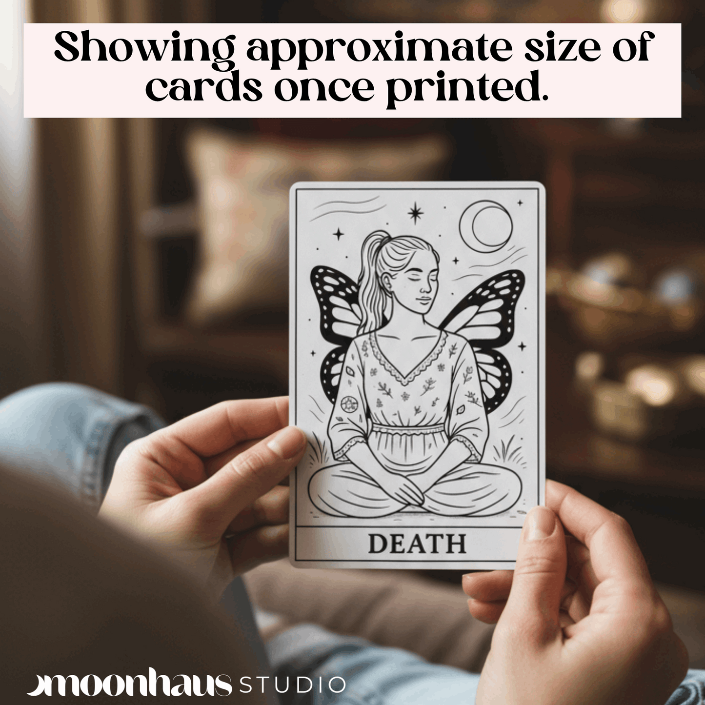 78 Tarot Card Colouring Pages Deck (( USE CODE AMANDA1 )) Printable Tarot Cards to Colour, Digital Mindful Art for Creatives & Tarot Lovers