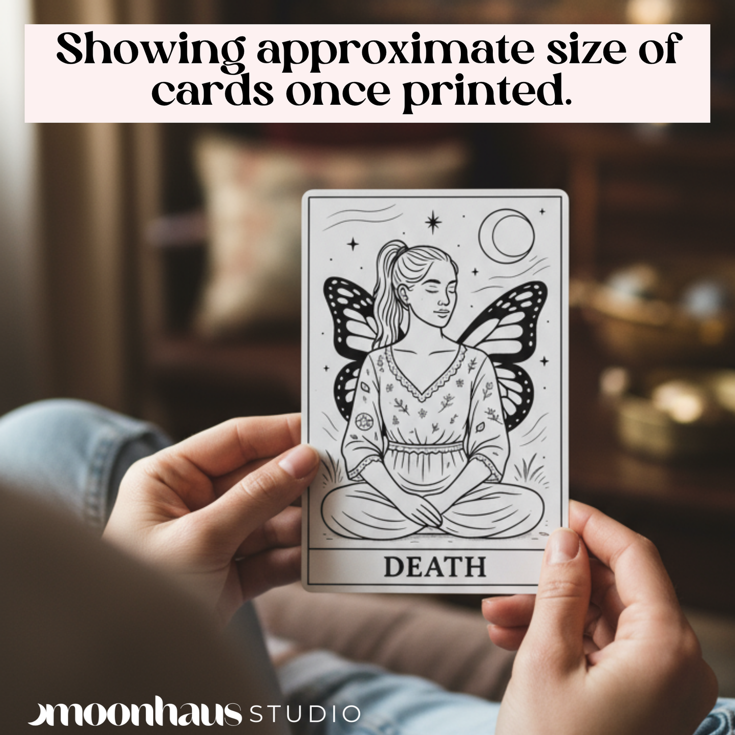 78 Tarot Colouring Pages Deck, Printable Tarot Cards to Colour, Digital Mindful Art for Creatives & Tarot Lovers