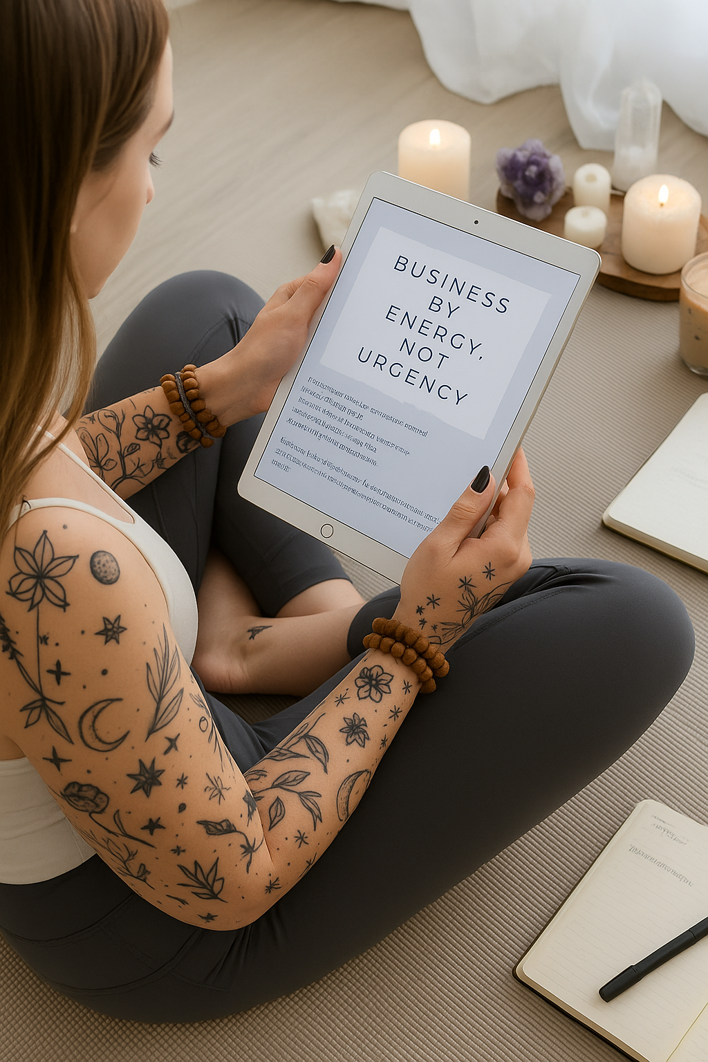 The Intuitive Business Blueprint PDF - Spiritual Small Business | Intuition Guided Booklet