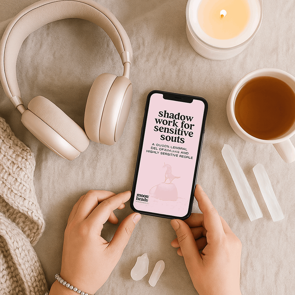 Shadow Work Journal Ebook for Empaths & Highly Sensitive People - guidebook, workbook | printable digital PDF | inner child, trauma healing