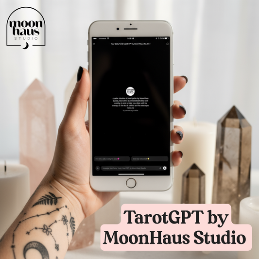 Daily Tarot Card GPT — Your Tarot-Loving BFF: Free digital tool by MoonHaus Studio