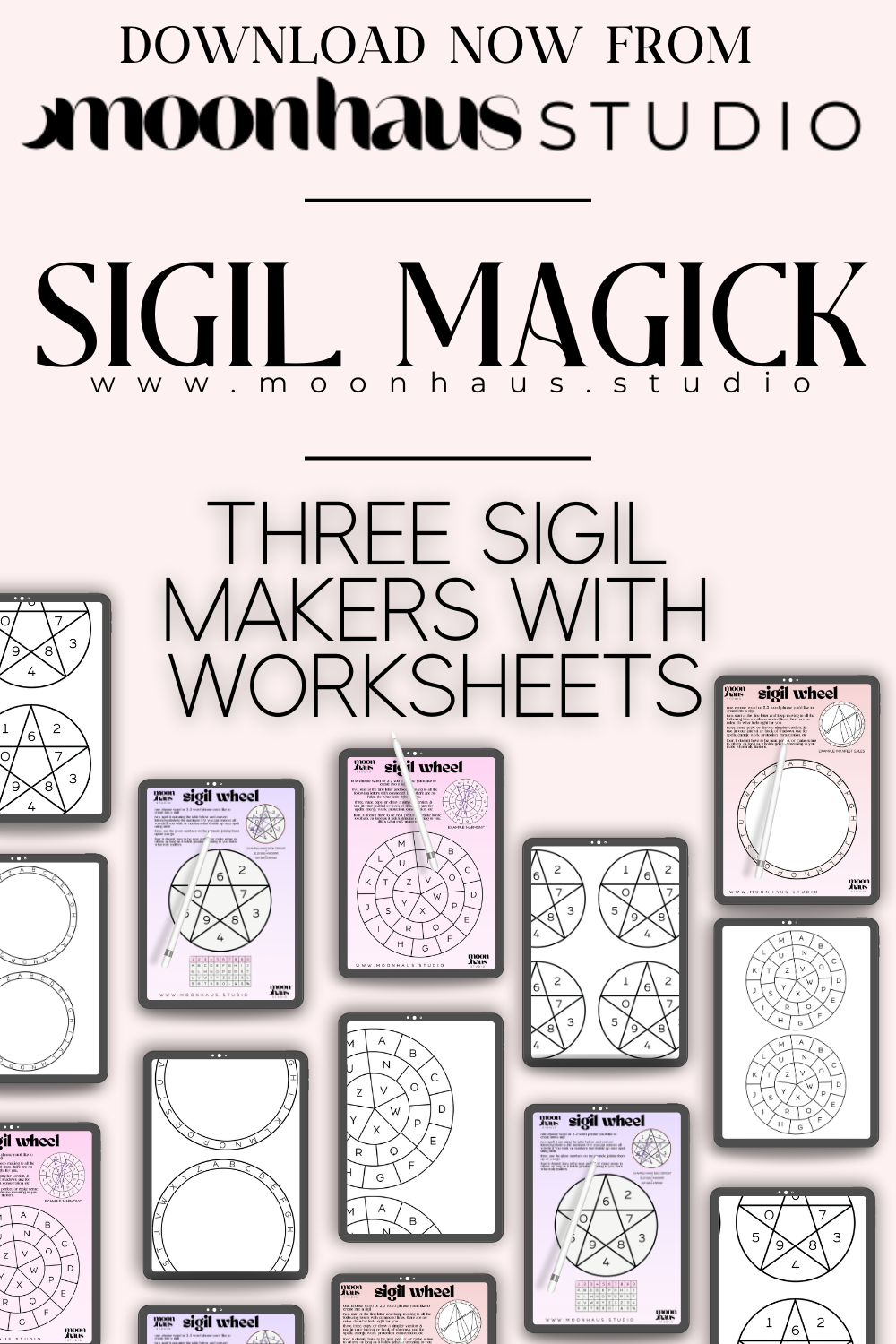 Sigil Magick Guide for Sigil Alchemy & Creation Methods (PDF Download) Money, Protection, Luck, Abundance, Manifestation | Digital and Printable