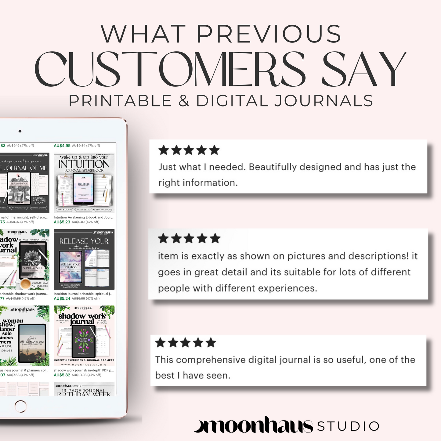 2026 Reading Journal, Diary + Planner | Digital + Printable | 56 pages, A4 + US Letter