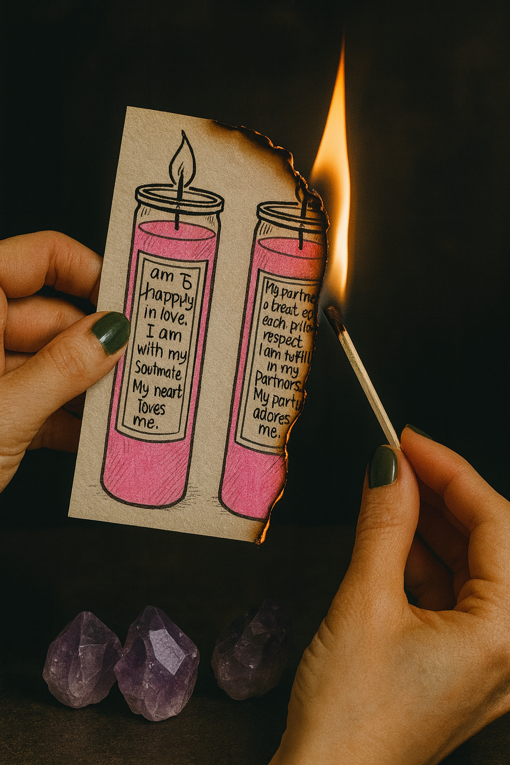 Printable Manifestation Candles: Ritual Spellwork PDF (Digital Download)