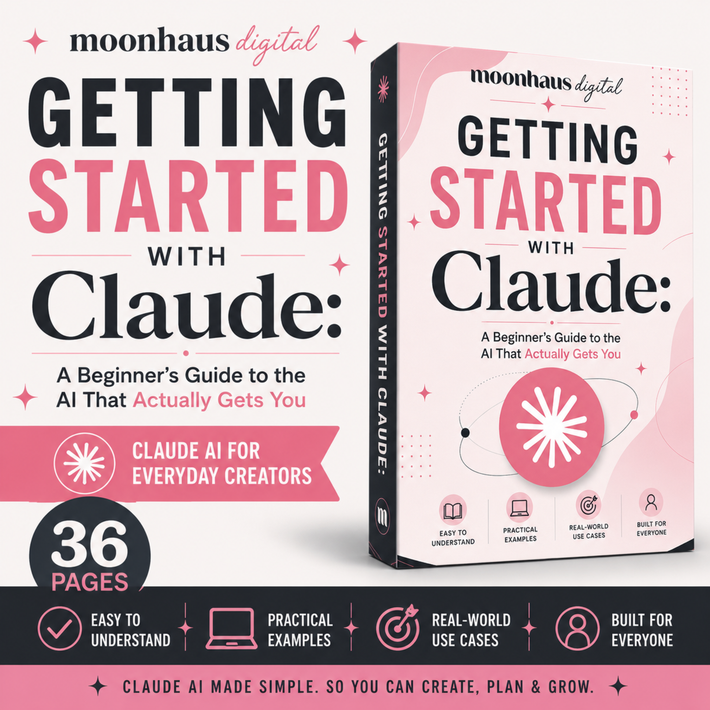 AI for Beginners: Getting Started with Claude | Prompt Guide | ChatGPT Digital Ebook