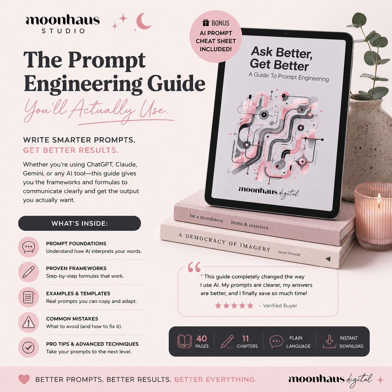 Vibe Coding and Prompt Engineering Ebook Bundle | AI Prompts | ChatGPT Claude Guide | Digital Download
