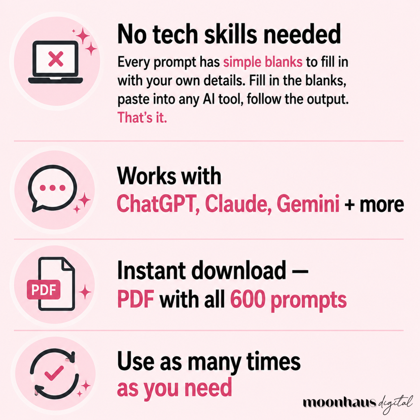 AI Visibility Prompts | Get Found by ChatGPT, Claude, AI tools | Prompt Pack for Small Business, Blogs, Websites, Etsy Stores