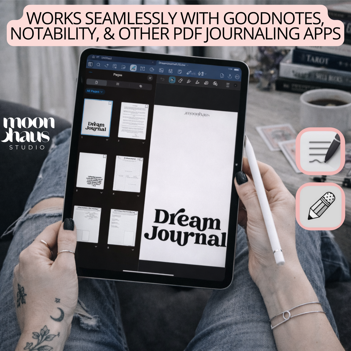 Dream Journal PDF for Recording, Interpreting & Tracking Dreams