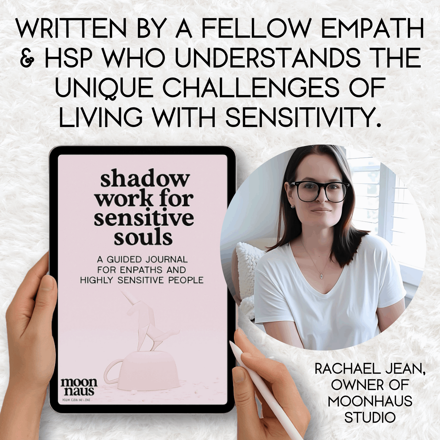 Shadow Work Journal Ebook for Empaths & Highly Sensitive People - guidebook, workbook | printable digital PDF | inner child, trauma healing