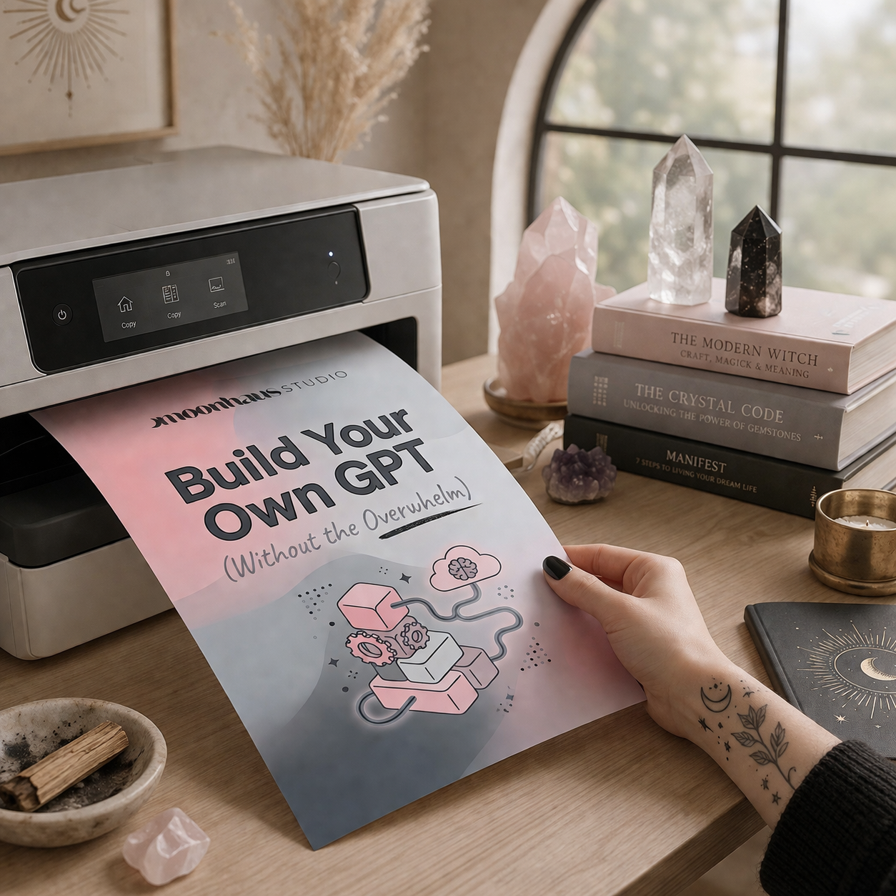 Custom GPT Guide | Build Your Own AI Tool, Digital Product Content Creator, Printable Ebook