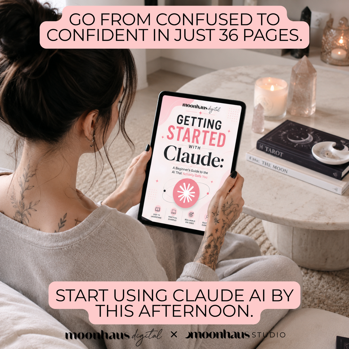 AI for Beginners: Getting Started with Claude | Prompt Guide | ChatGPT Digital Ebook