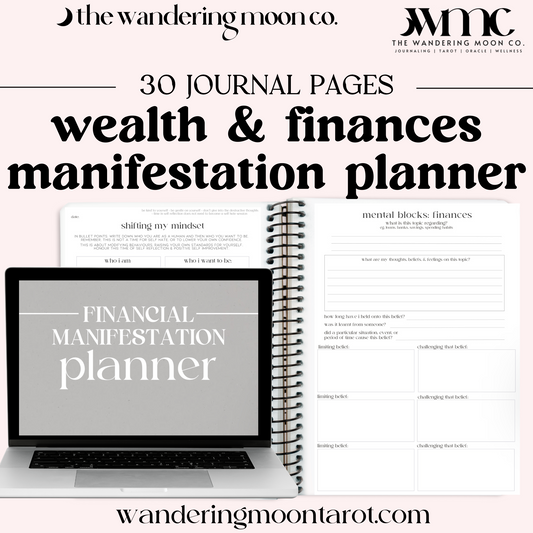 financial manifestation planner PDF