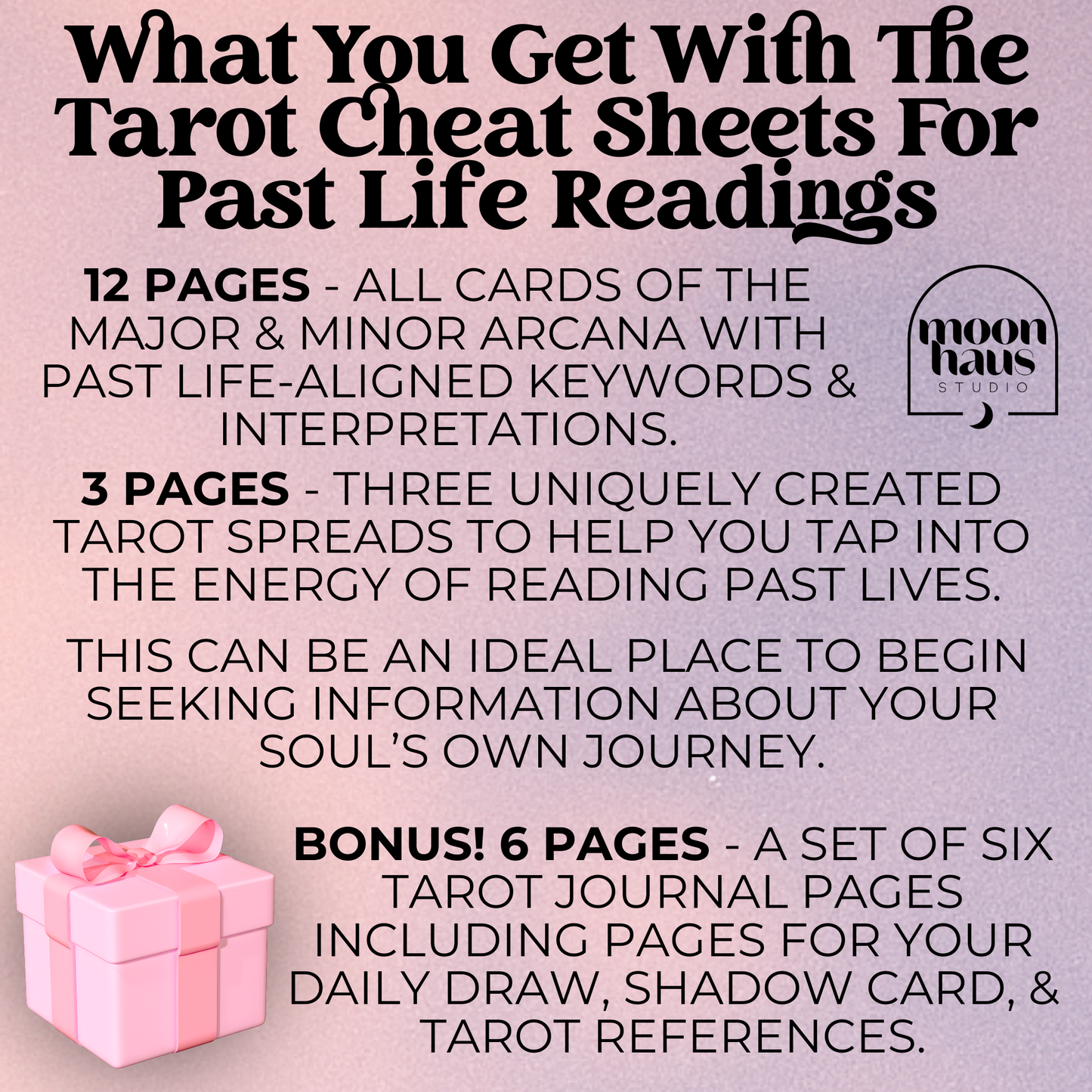Tarot Cheat Sheet: Past Lives | Karmic Ties, Akashic Records, PDF Printable, Goodnotes and Notability