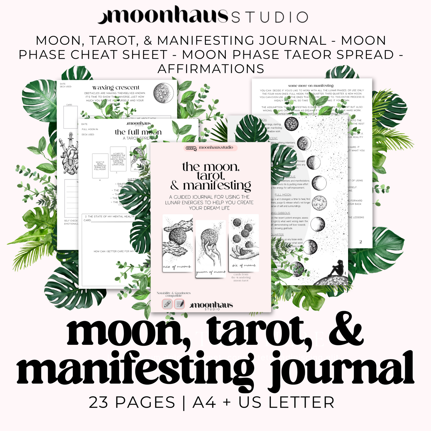 the seriously mega manifesting bundle super saver! manifesting journals, finances, manifesting checks, 369 method, 777 method, moon, tarot & manifesting,