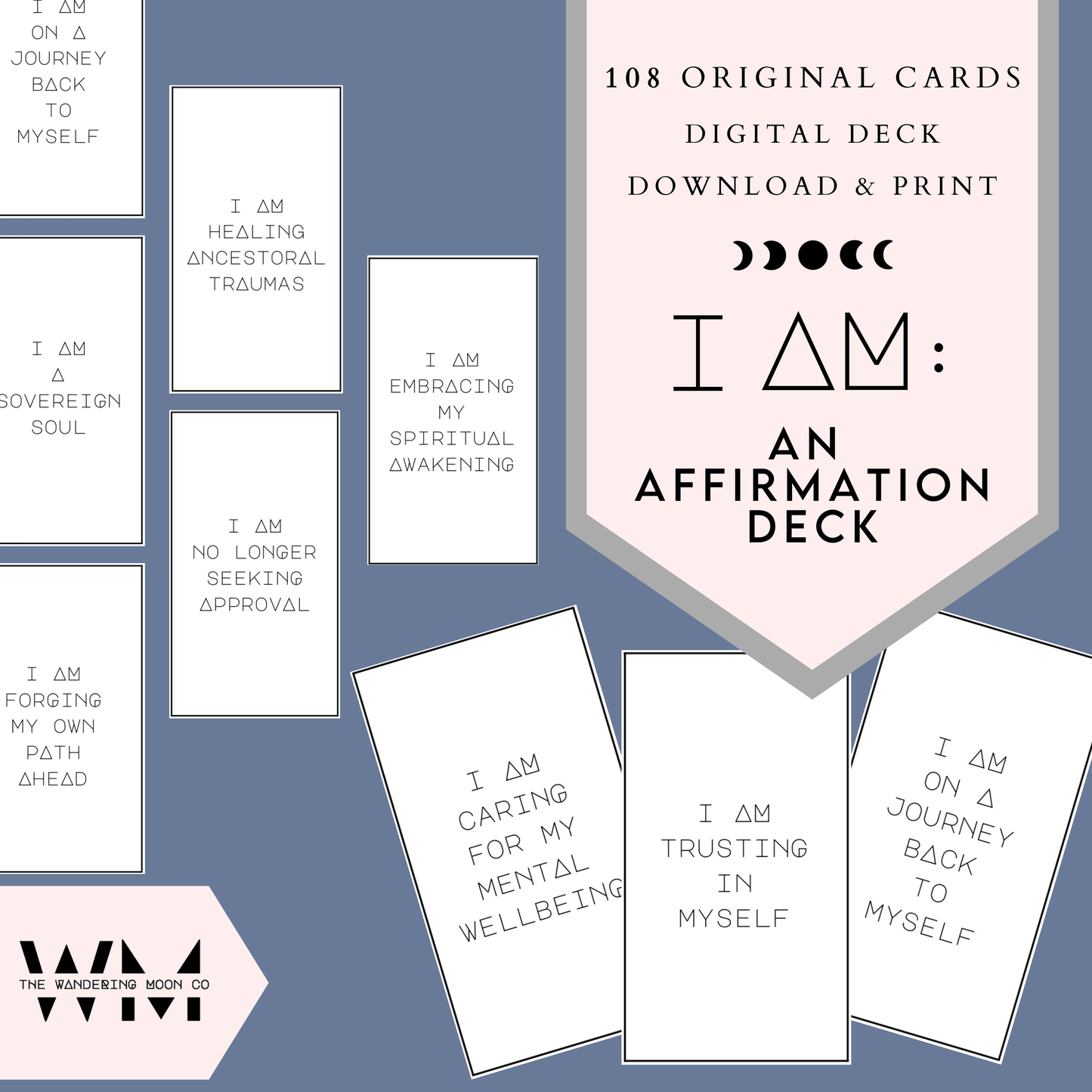 free gifts! i am: an affirmation deck 108 cards
