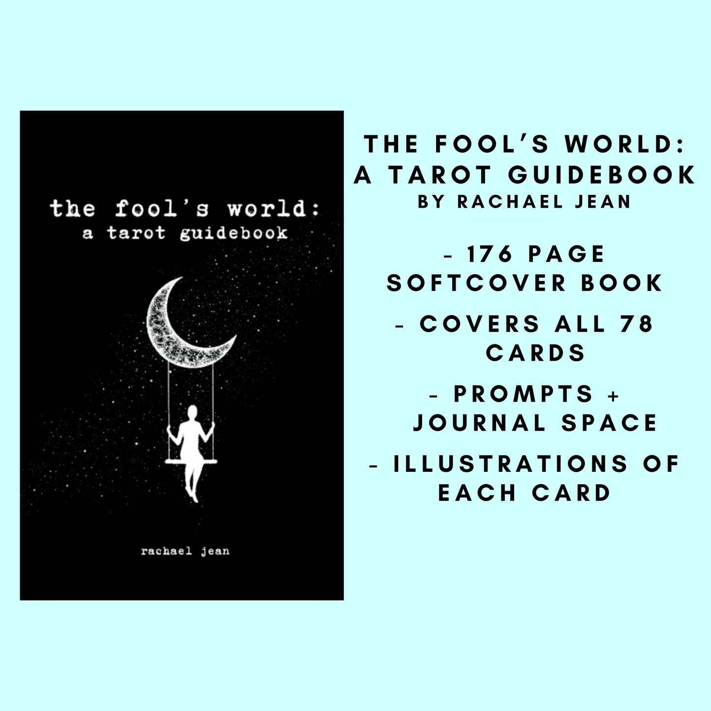 tarot card workbook: a guidebook journal (softcover) - The Wandering Moon Co.